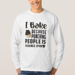 Camiseta Baker Bakery Assar Bake Baking Bread Engraçado Pre