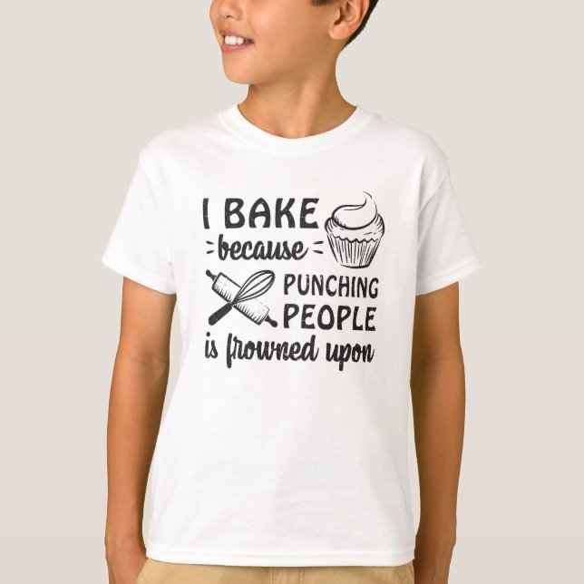 Camiseta Baker Bakery Assar Bread Cake Fazendo Presente Eng (Frente)