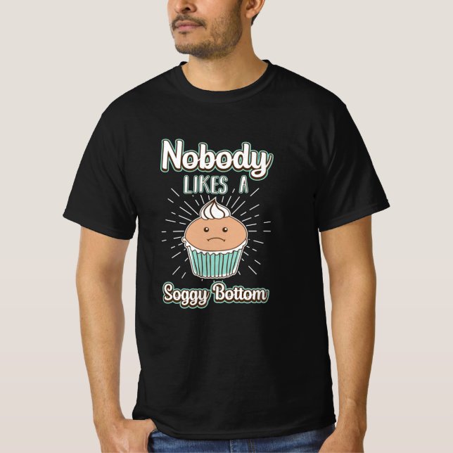 Camiseta Baker Bakery Baking Cake Bread Ideia de Assar (Frente)