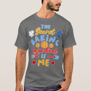 Camiseta Baker Dessert Mãe Nascer Confiserie Pasteira Assar