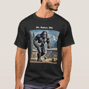 Camiseta Baker Montado de Pé Grande, WA