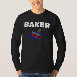 Camiseta Baker Off Duty  Baking Humor Pastry Chef Work Sayi