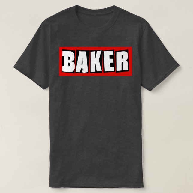 Camiseta Baker Skateboard (Frente do Design)