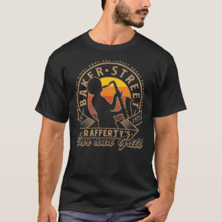 Camiseta Baker Street Bar E Grill Raffertys Relaxaram Ajust