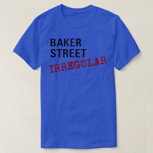 Camiseta Baker Street Irregular (Frente do Design)