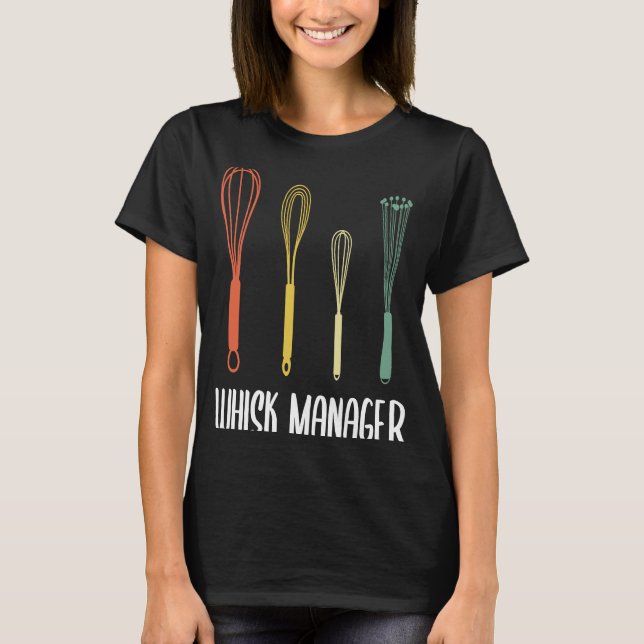 Camiseta Bakers Baking Confectioner Whisk Manager Paery Ch (Frente)