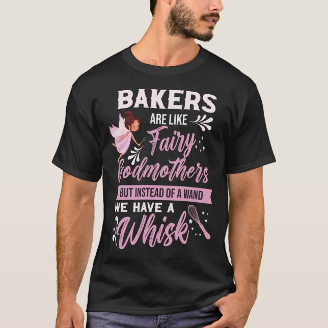 Camiseta bakers sweet tooth muffin Fairy cookie baking (Frente)