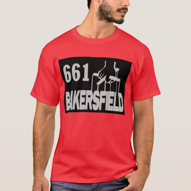 Camiseta Bakersfield, CA — T-Shirt (Frente)