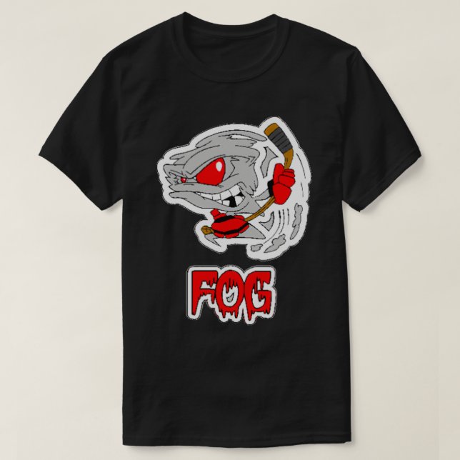 Camiseta Bakersfield Fog Hockey (Frente do Design)
