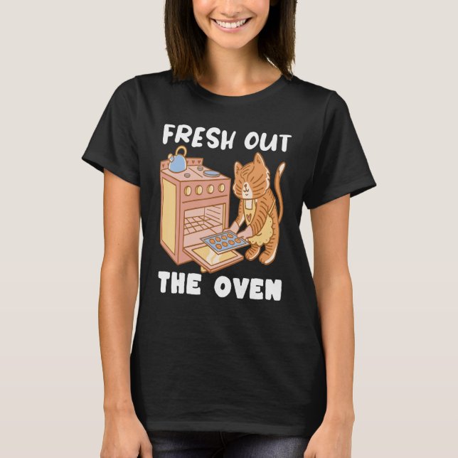 Camiseta Bakery Donut Fresh from the Oven Pastry Cake Baker (Frente)