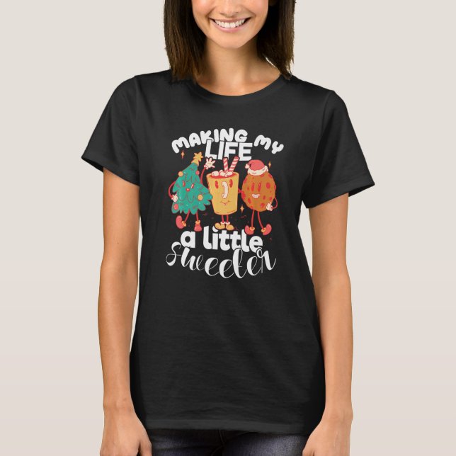 Camiseta Bakery Donut Making my Life Sweeter Confectioner C (Frente)