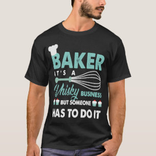 Camiseta Bakery Pun Baker Memória Melhor Definição de Criad
