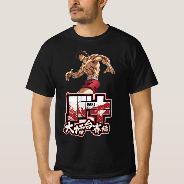 Camiseta baki hanma T-Shirt (Frente)