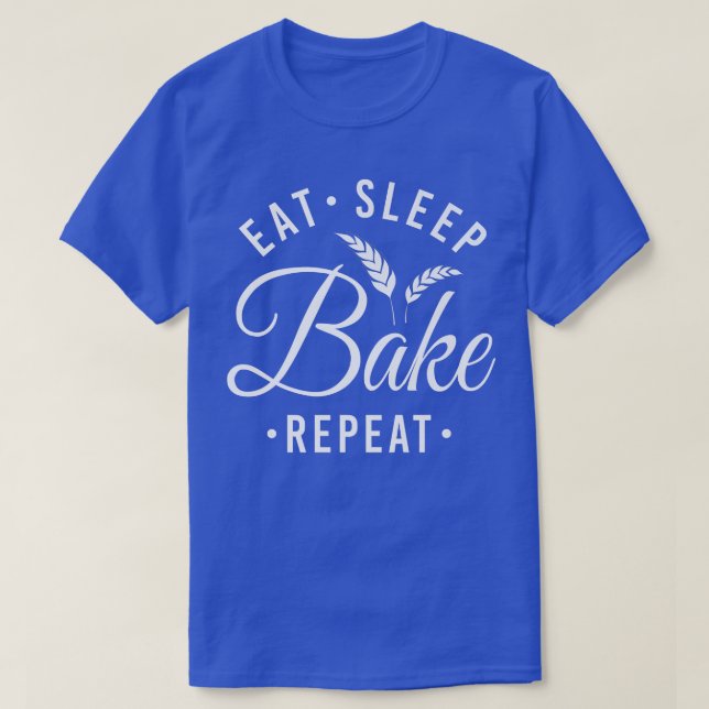 Camiseta Baking assar (Frente do Design)
