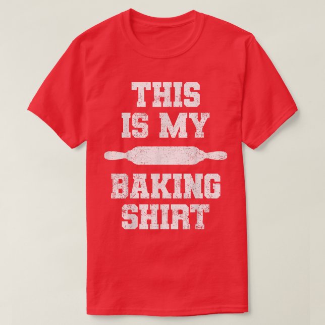 Camiseta Baking Baker 290 (Frente do Design)