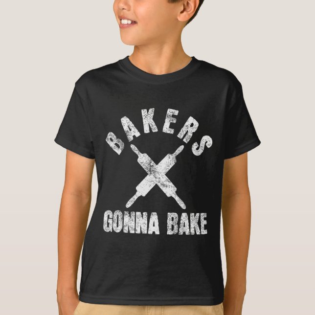 Camiseta Baking Baker Bakery  (Frente)