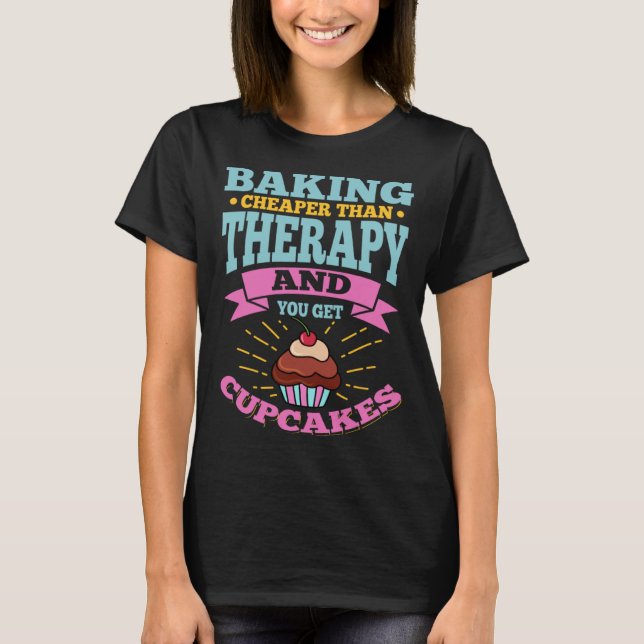 Camiseta Baking Baker Pastry Chef (Frente)