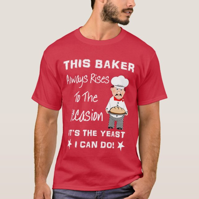 Camiseta Baking Chef Funny Pun Bakers Graphic (Frente)