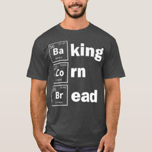 Camiseta Baking Cornbun Baker Comida de Ação de Graças Corn
