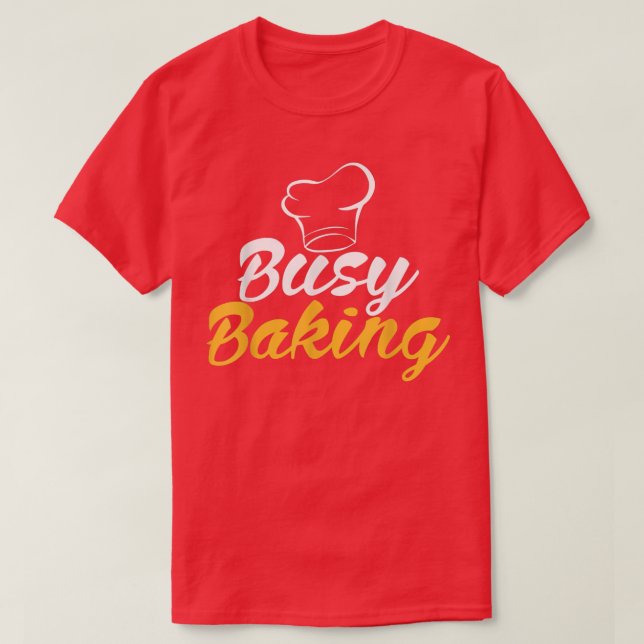 Camiseta Baking de Cozinhar 715 (Frente do Design)