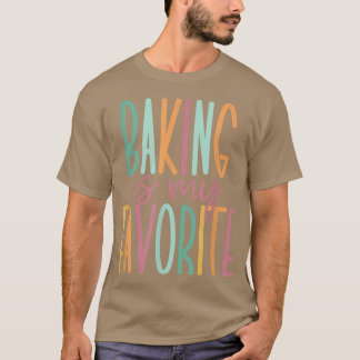 Camiseta Baking É Meu Favorito 393