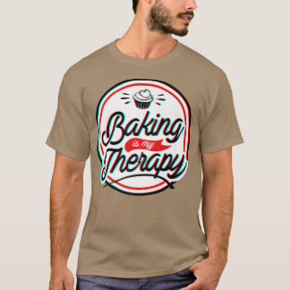 Camiseta Baking É Minha Terapia