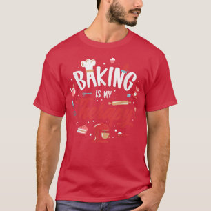 Camiseta Baking É Minha Terapia 486