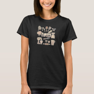 Camiseta Baking É Minha Terapia - Cozinheiro Engraçado, Coz