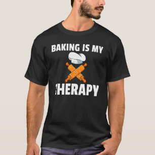 Camiseta Baking É O Meu Assar De Terapia Para O padeiro