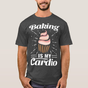 Camiseta Baking é o meu cupcakes de muffin da padaria de cu