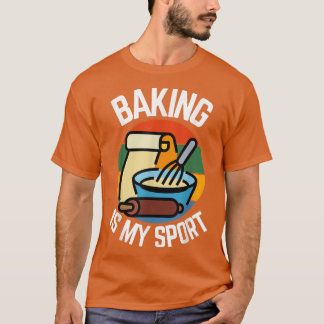 Camiseta Baking é o meu esporte, torcedores 394
