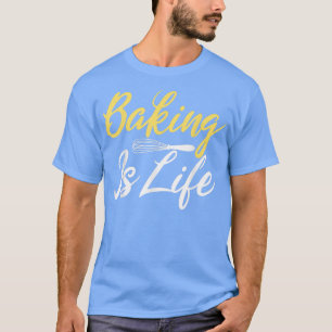 Camiseta Baking é o padeiro do Cozinhar de vida