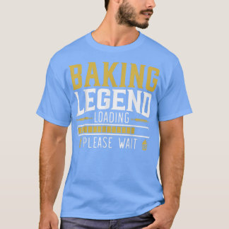 Camiseta Baking Legend Baker Assar Pastris Cupcake Bakery B
