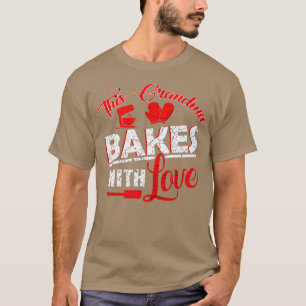 Camiseta Baking Lover Engraçado Avó Baker Vovó 517