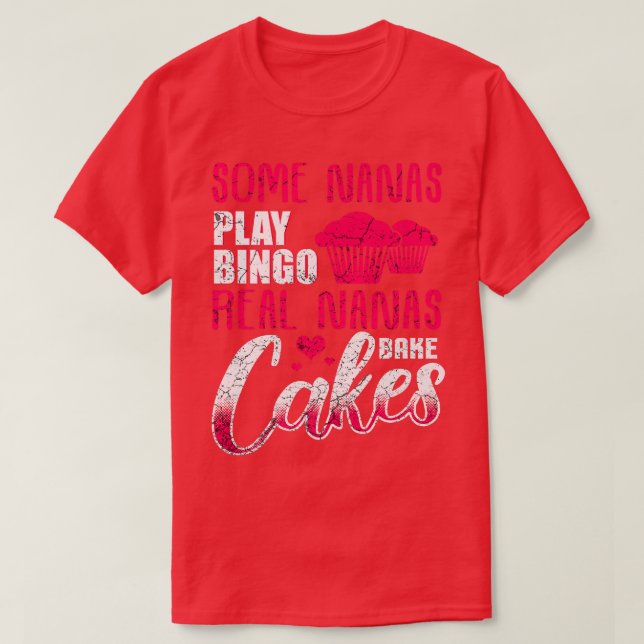 Camiseta Baking Lover Engraçado Avó Baker Vovó 518 (Frente do Design)