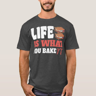 Camiseta Baking Motif for Cake and Cookie bakers 564