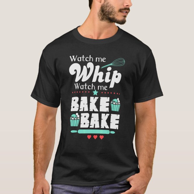 Camiseta Baking Para Mulheres Cupcake Para Criadores (Frente)