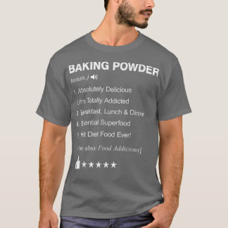 Camiseta Baking Powder Definition Meaning Funny 616