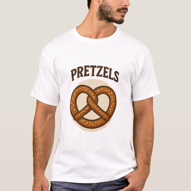 Camiseta Baking Pretzel  (Frente)
