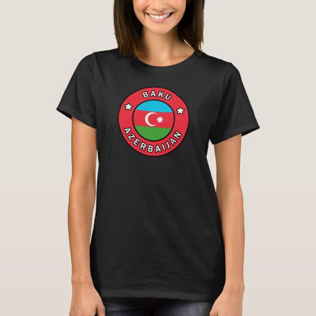 Camiseta Baku Azerbaijão (Frente)