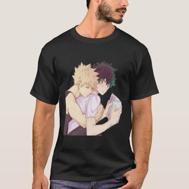 Camiseta BakuDeku - fantasia de inverno (Frente)