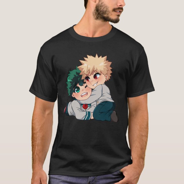 Camiseta BakuDeku Snuggles (Frente)