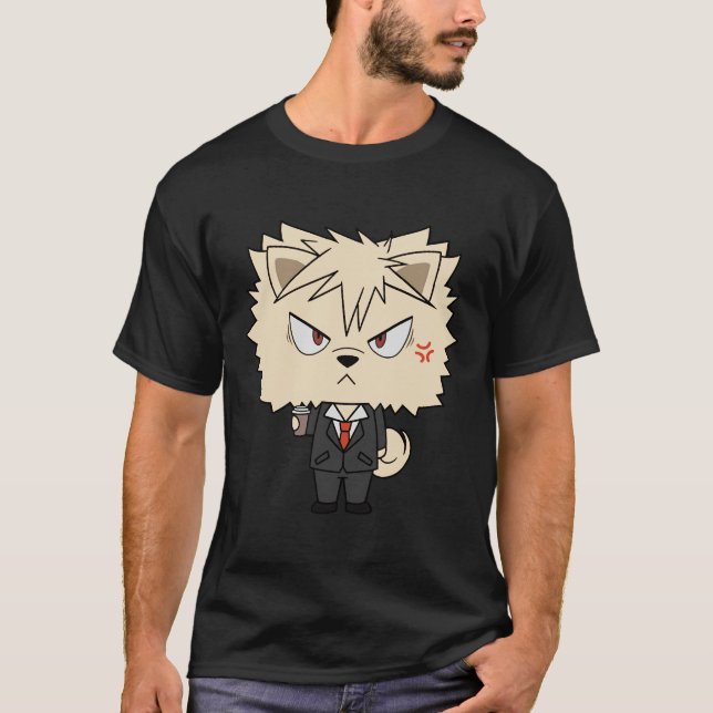 Camiseta Bakugou Katsuki Scoop Pomeraniano (Frente)
