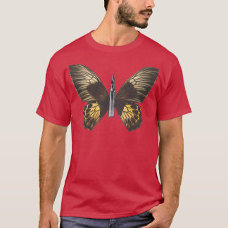 Camiseta Bala com Asas de Borboleta
