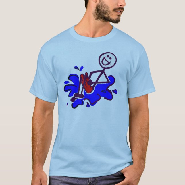 Camiseta Bala de canhão grande (Frente)