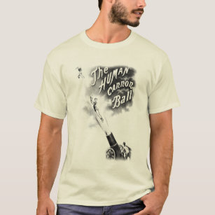 Camiseta Bala de canhão humana