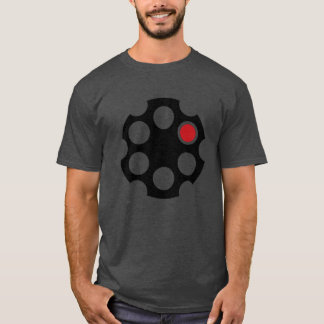 Camiseta Bala no Revólver engraçado