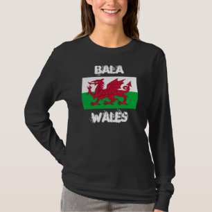 Camiseta Bala, País de Gales com bandeira galesa