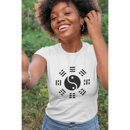 Camiseta Balança: Ba Gua, oito trigramas yin yang TCM