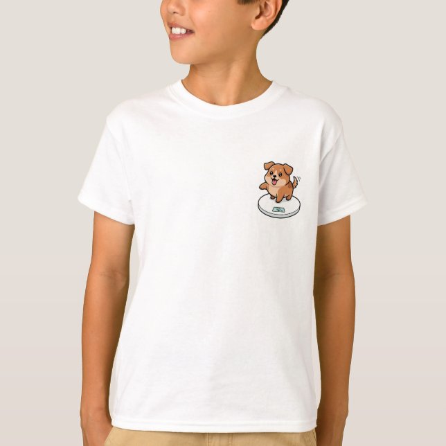 Camiseta Balança Cachorro Kids (Frente)